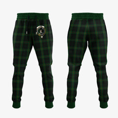 Clan Gunn Logan Tartan Crest Jogger Sweatpants ZM82 Clan Logan Tartan Today   