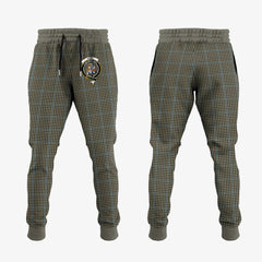 Clan Haig Tartan Crest Jogger Sweatpants RX24 Clan Haig Tartan Today   