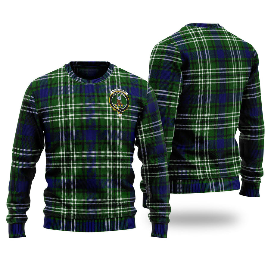 Clan Haliburton Tartan Christmas Ugly Sweater NB43 Haliburton Tartan Tartan Sweater   