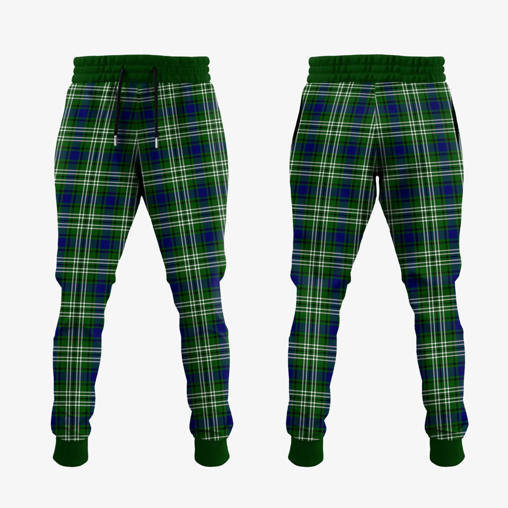 Clan Haliburton Tartan Crest Jogger Sweatpants ZJ52 Clan Haliburton Tartan Today   