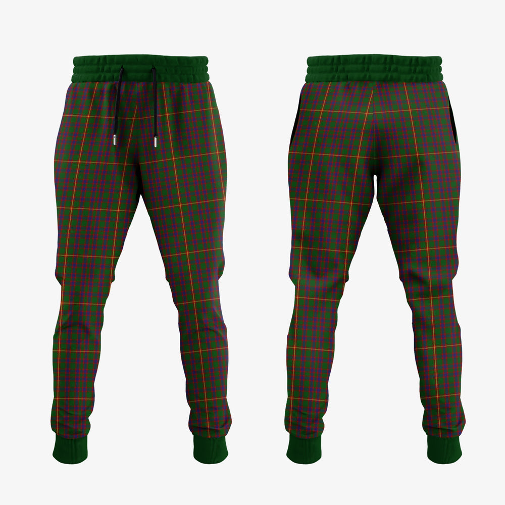 Clan Hall Tartan Crest Jogger Sweatpants TC19 Clan Hall (Hall Tartan) Tartan Today   