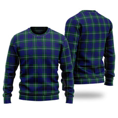 Clan Hamilton Hunting Modern Tartan Christmas Ugly Sweater PY35 Hamilton Hunting Modern Tartan Tartan Sweater   