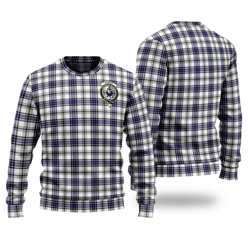 Clan Hannay Modern Tartan Christmas Ugly Sweater LI38 Hannay Modern Tartan Tartan Sweater   