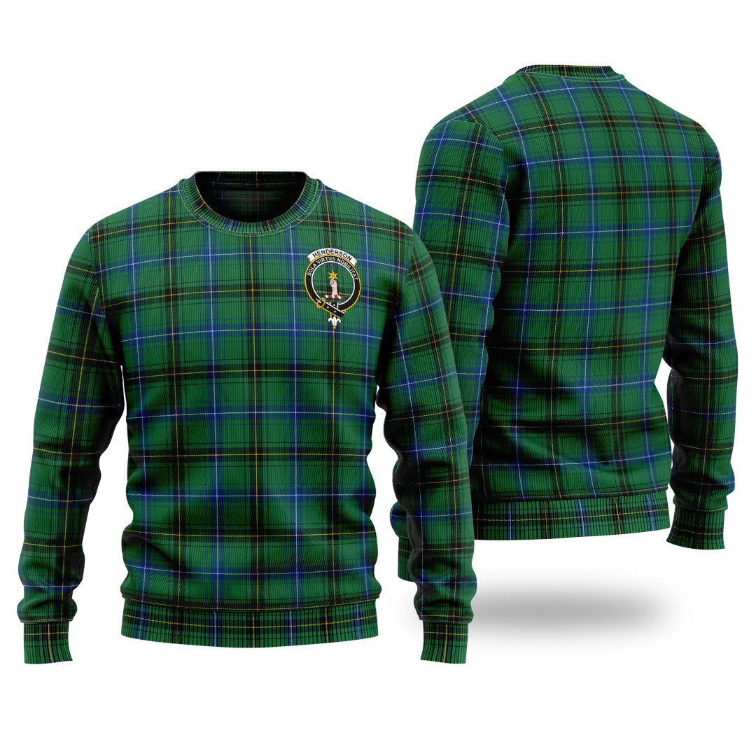 Clan Henderson Ancient Tartan Christmas Ugly Sweater ME64 Henderson Ancient Tartan Tartan Sweater   