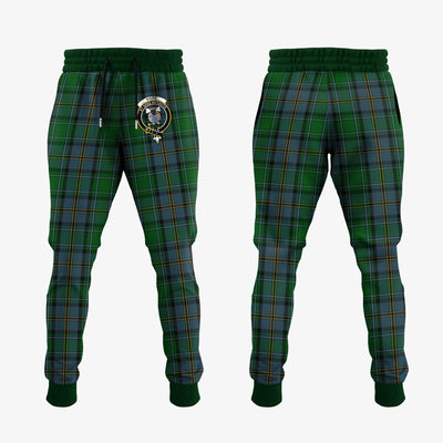 Clan Hope Vere Tartan Crest Jogger Sweatpants