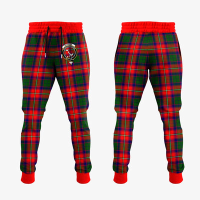 Clan Hopkirk Tartan Crest Jogger Sweatpants
