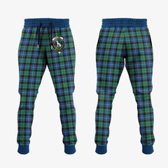 Clan Hunter Ancient Tartan Crest Jogger Sweatpants EH13 Clan Hunter Tartan Today   