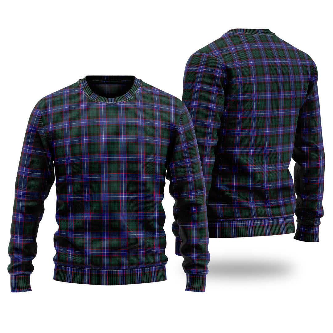Clan Hunter Modern Tartan Christmas Ugly Sweater DK56 Hunter Modern Tartan Tartan Sweater   