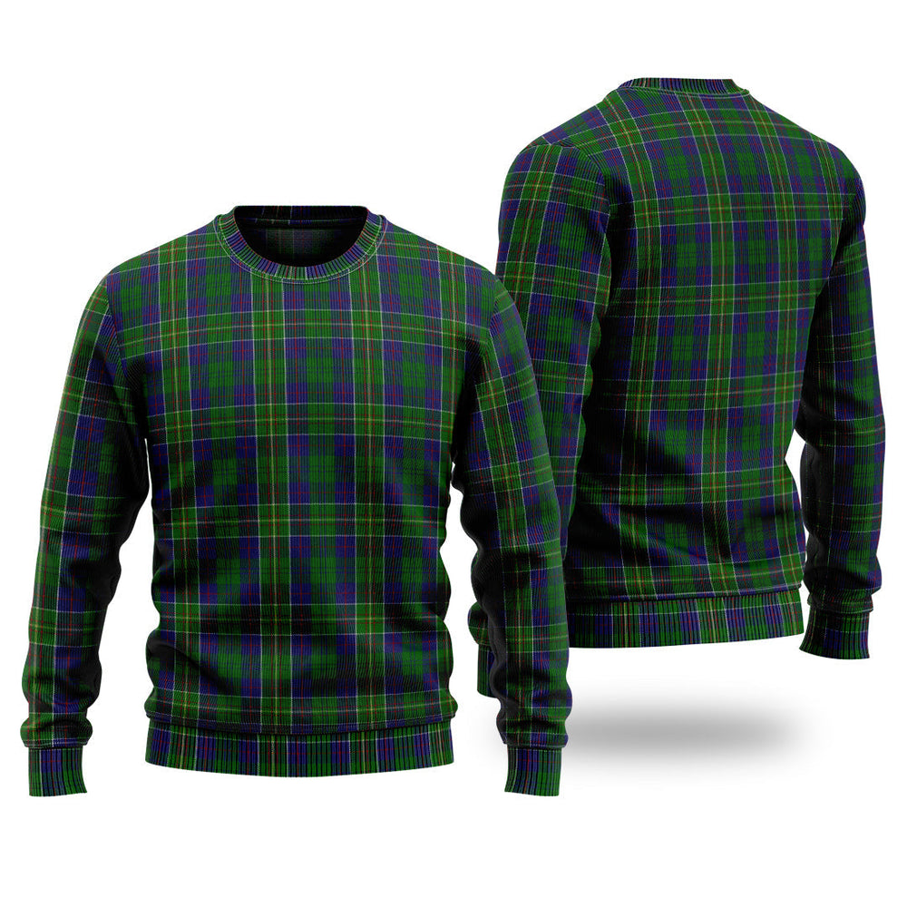 Clan Hunter Of Hunterston Tartan Christmas Ugly Sweater RH56 Hunter Of Hunterston Tartan Tartan Sweater   