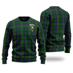 Clan Hunter Of Hunterston Tartan Christmas Ugly Sweater RH56 Hunter Of Hunterston Tartan Tartan Sweater   