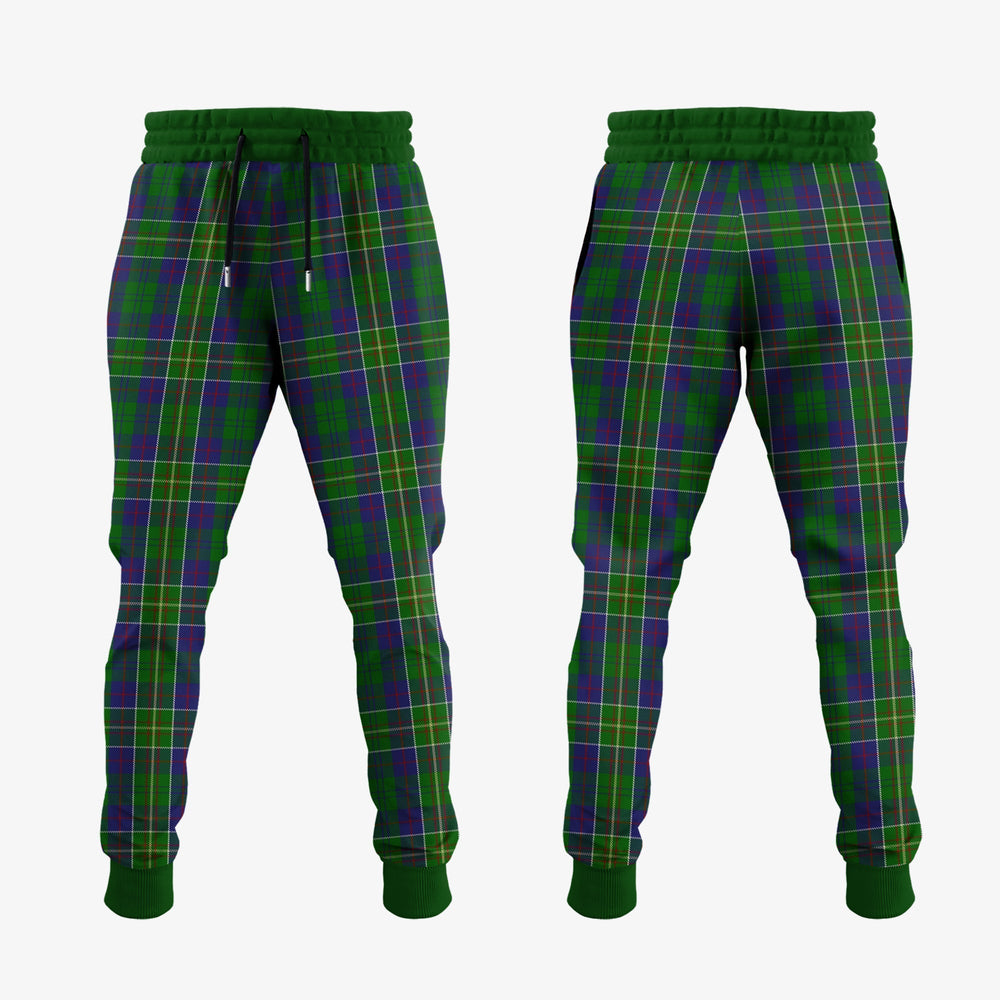 Clan Hunter Of Hunterston Tartan Crest Jogger Sweatpants TK79 Clan Hunter Tartan Today   