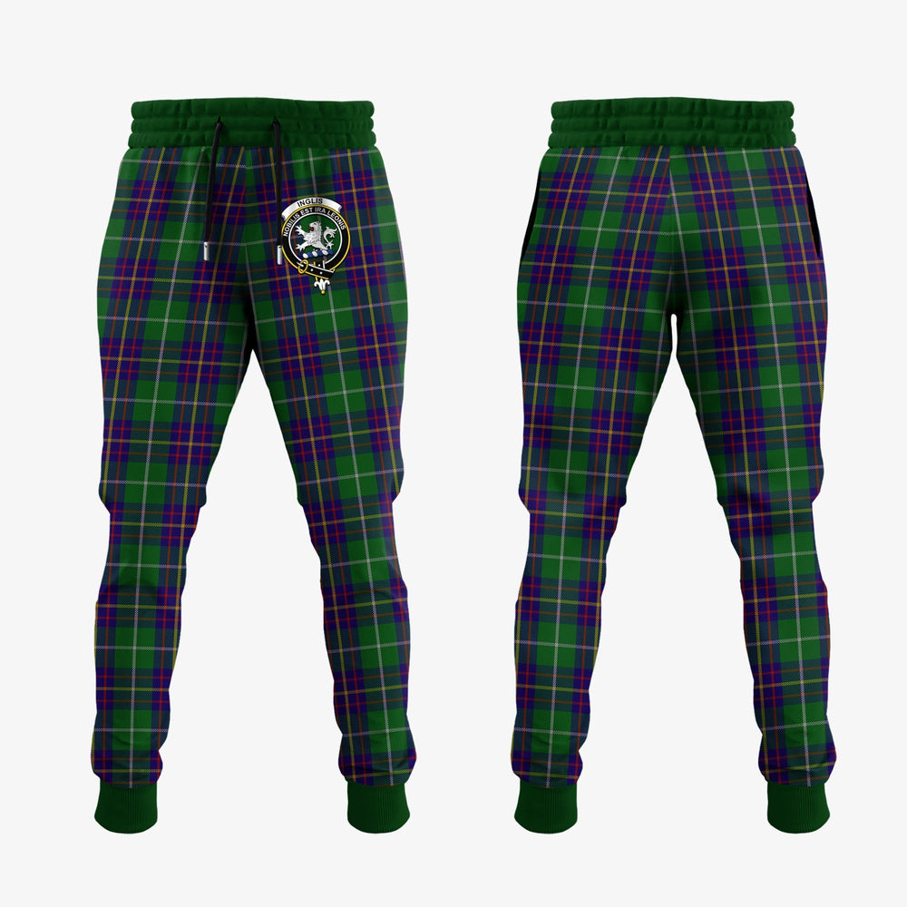 Clan Inglis Tartan Crest Jogger Sweatpants QD31 Clan Inglis Tartan Today   