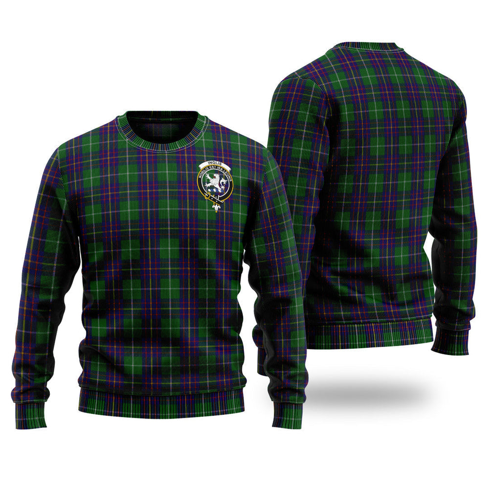 Clan Inglis Tartan Christmas Ugly Sweater RQ73 Inglis Tartan Tartan Sweater   