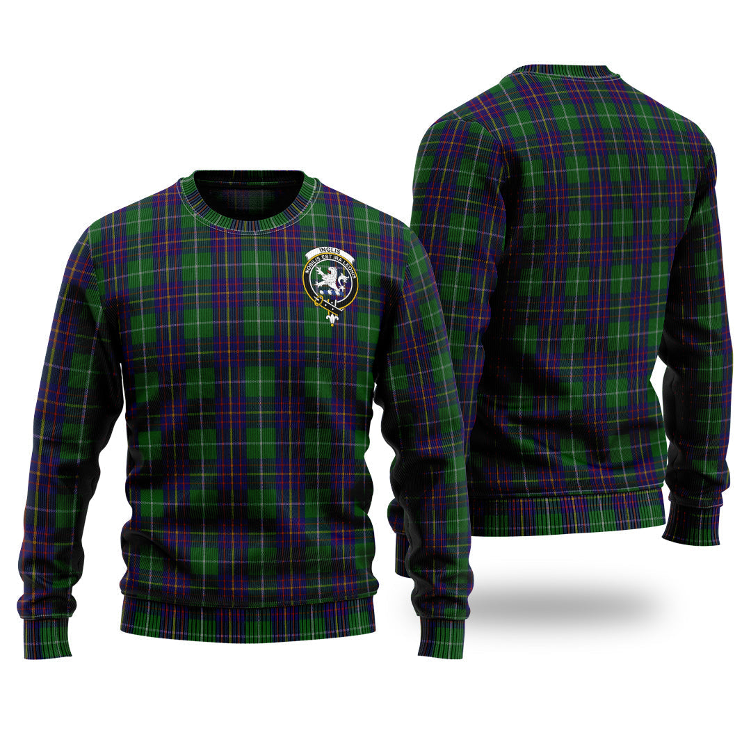 Clan Inglis Tartan Christmas Ugly Sweater RQ73 Inglis Tartan Tartan Sweater   