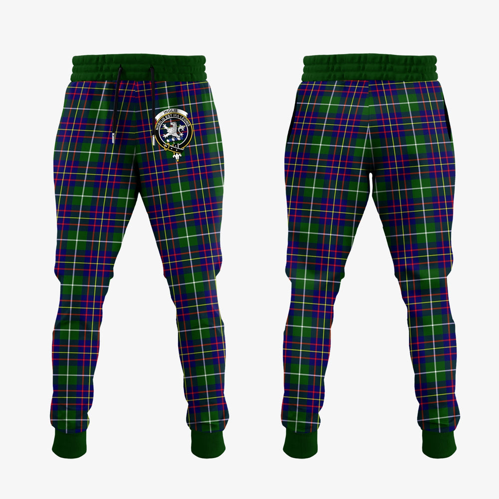 Clan Inglis Modern Tartan Crest Jogger Sweatpants EQ52 Clan Inglis Tartan Today   