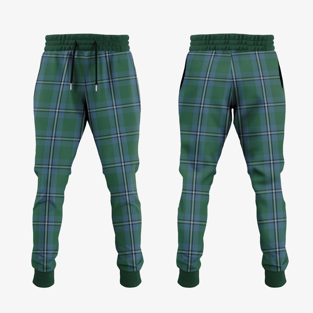 Clan Irvine Of Drum Tartan Crest Jogger Sweatpants ED24 Clan Irvine Tartan Today   