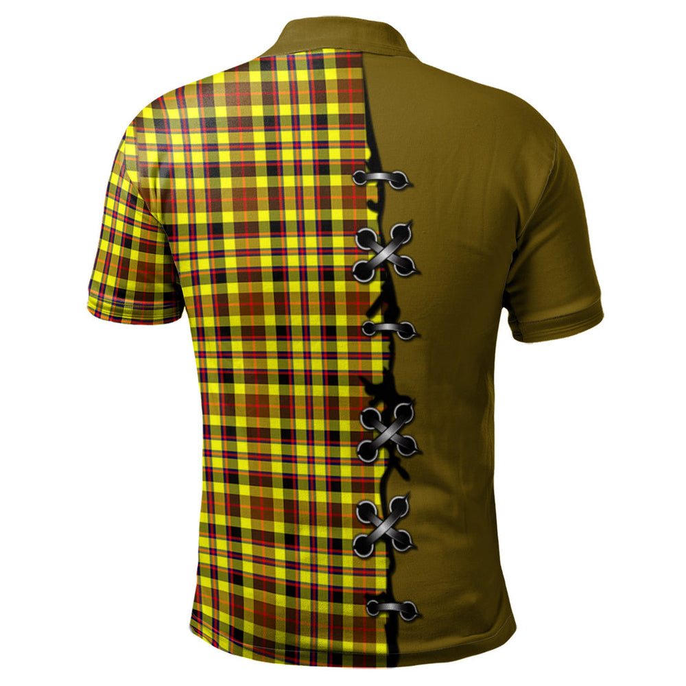 Clan Jardine Modern Tartan Polo Shirt - Lion Rampant And Celtic Thistle Style GT48 Jardine Modern Tartan Tartan Polo   
