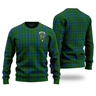 Clan Johnston Tartan Christmas Ugly Sweater AC23