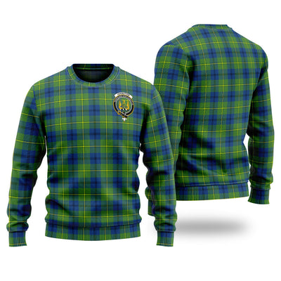 Clan Johnston Ancient Tartan Christmas Ugly Sweater LT54