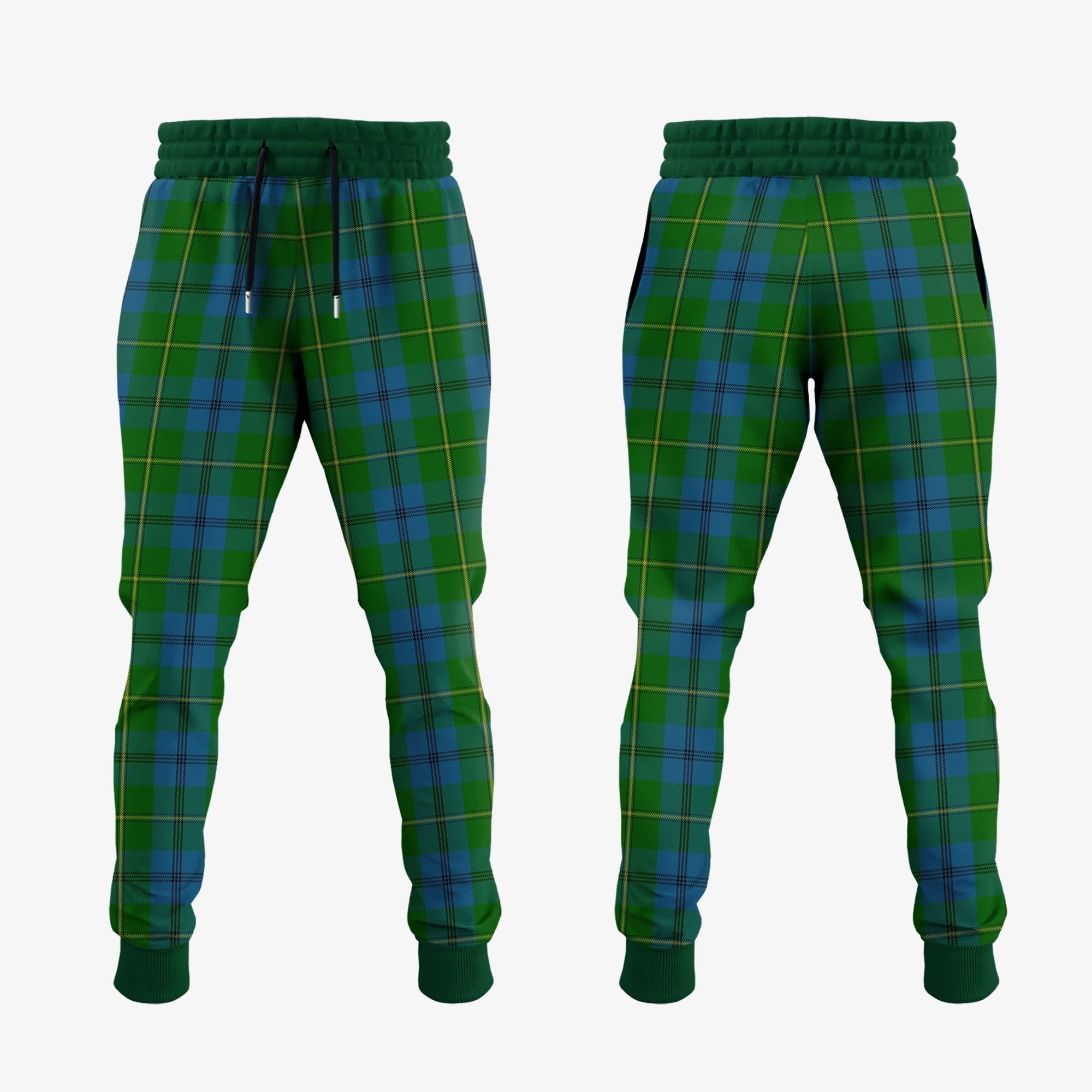 Clan Johnstone Tartan Crest Jogger Sweatpants EC51 Clan Johnstone Tartan Today   