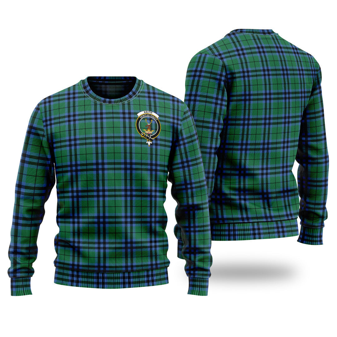 Clan Keith Ancient Tartan Christmas Ugly Sweater IF61 Keith Ancient Tartan Tartan Sweater   