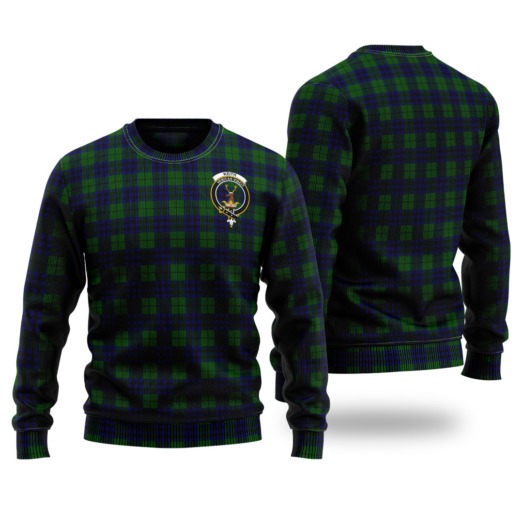 Clan Keith Modern Tartan Christmas Ugly Sweater ID95 Keith Modern Tartan Tartan Sweater   