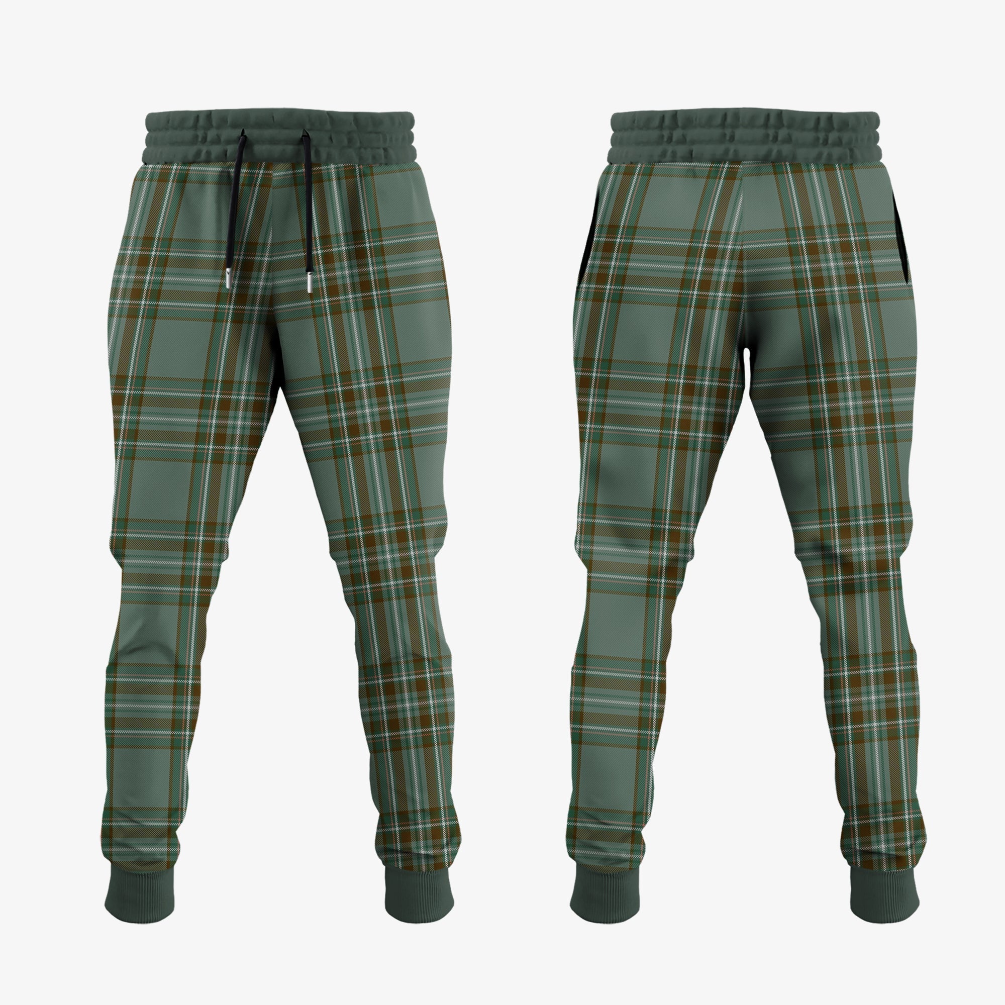 Clan Kelly Dress Tartan Crest Jogger Sweatpants LW64 Clan Kelly Tartan Today   