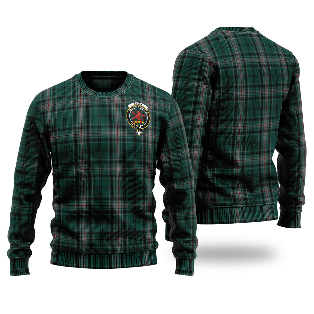 Clan Kelly Of Sleat Hunting Tartan Christmas Ugly Sweater RB62 Kelly Of Sleat Hunting Tartan Tartan Sweater   