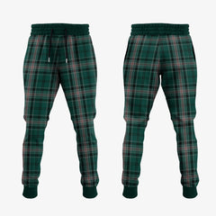 Clan Kelly Of Sleat Hunting Tartan Crest Jogger Sweatpants KW80 Clan Kelly Tartan Today   