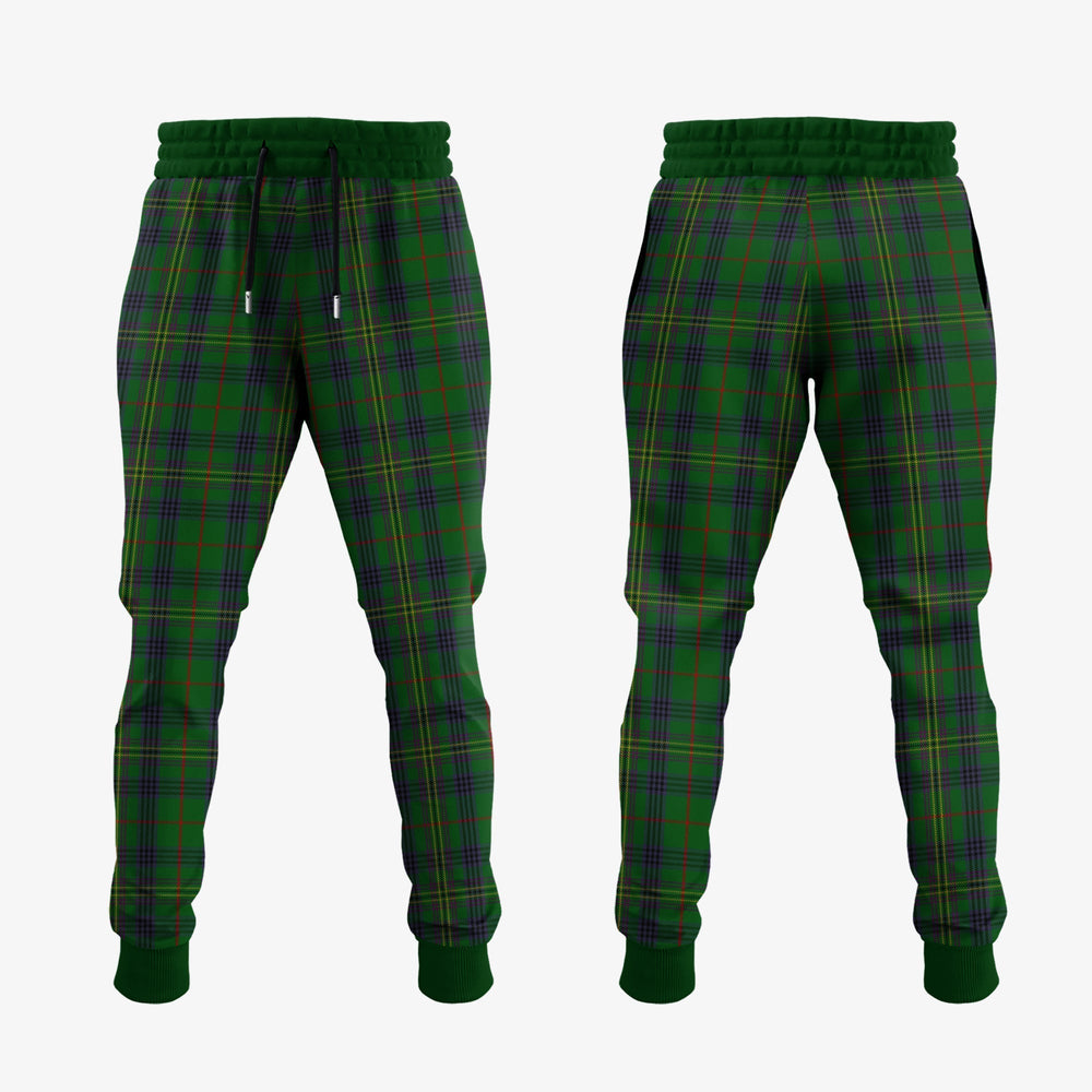 Clan Kennedy Tartan Crest Jogger Sweatpants MP60 Clan Kennedy Tartan Today   