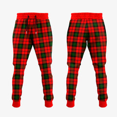 Clan Kerr Modern Tartan Crest Jogger Sweatpants QA59 Clan Kerr Tartan Today   