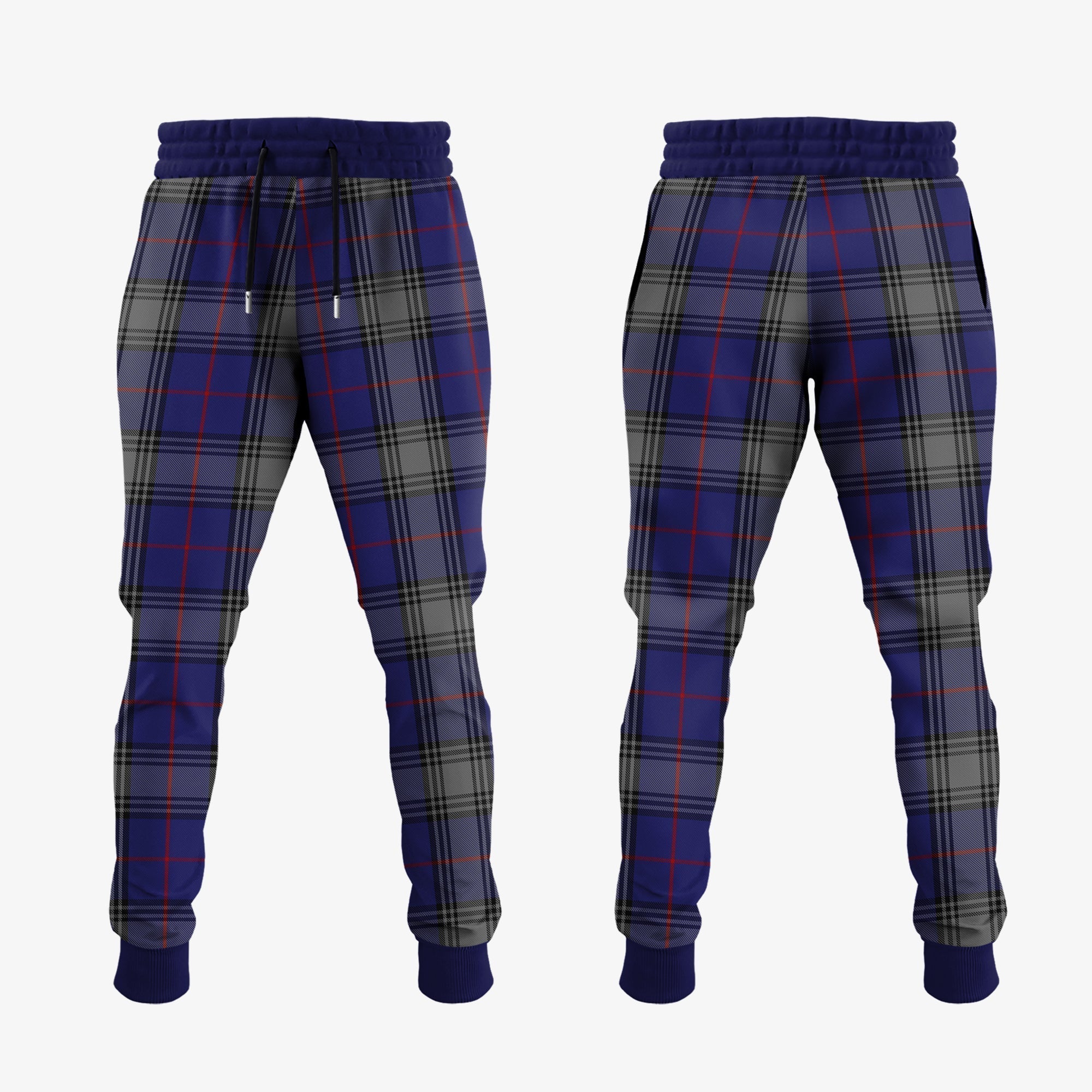 Clan Kinnaird Tartan Crest Jogger Sweatpants NI91 Clan Kinnaird Tartan Today   