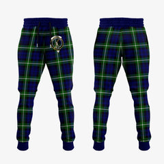 Clan Lammie Tartan Crest Jogger Sweatpants FY16 Clan Lammie Tartan Today   