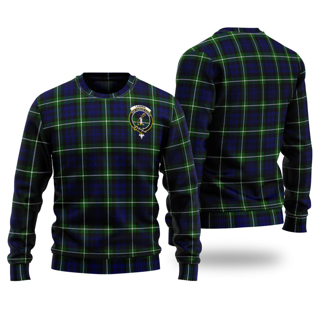 Clan Lammie Tartan Christmas Ugly Sweater SI55 Lammie Tartan Tartan Sweater   