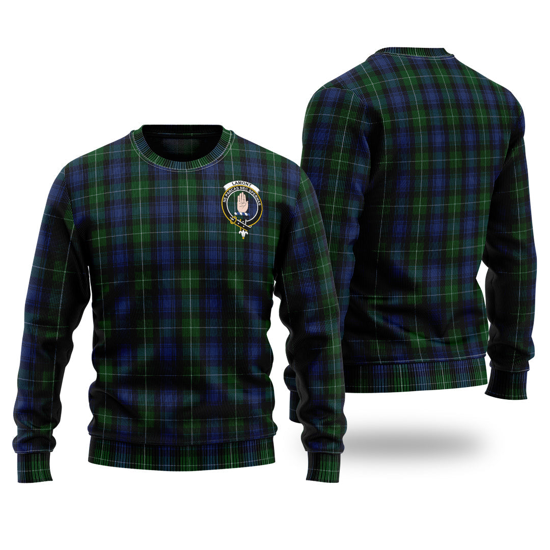 Clan Lamont 2 Tartan Christmas Ugly Sweater NY87 Lamont 2 Tartan Tartan Sweater   