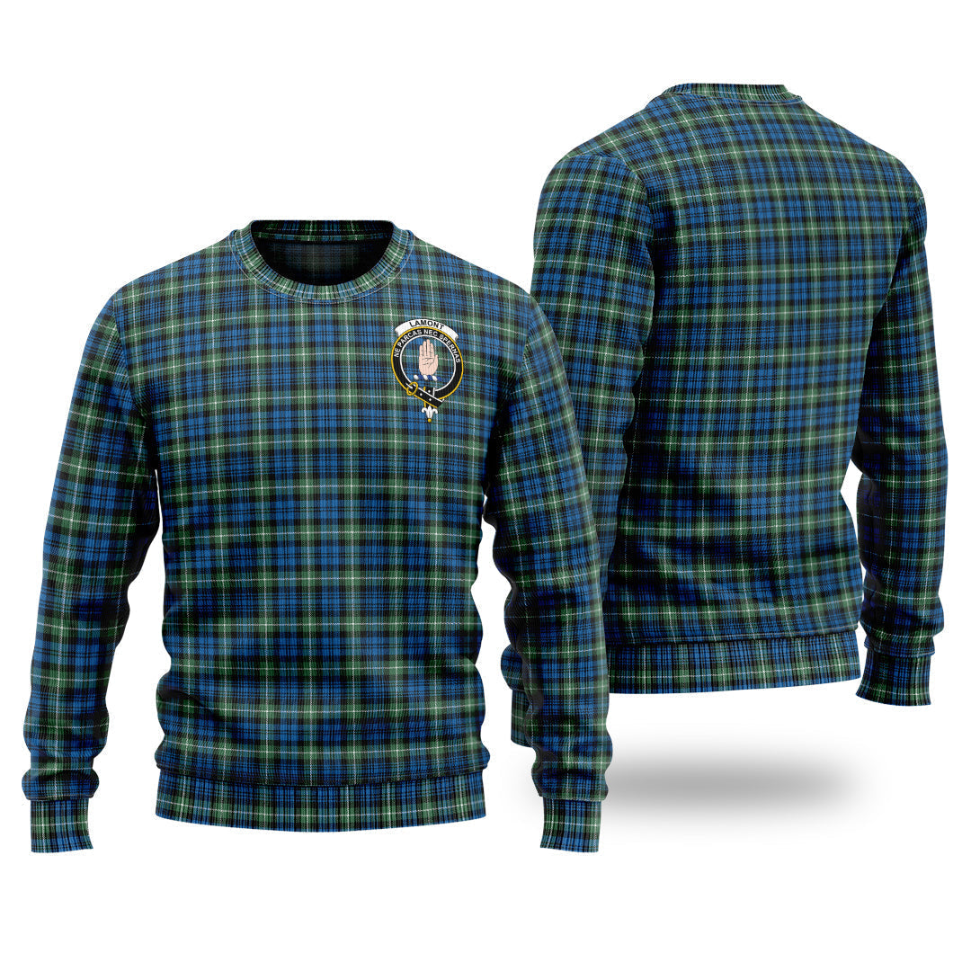 Clan Lamont Ancient Tartan Christmas Ugly Sweater CQ70 Lamont Ancient Tartan Tartan Sweater   