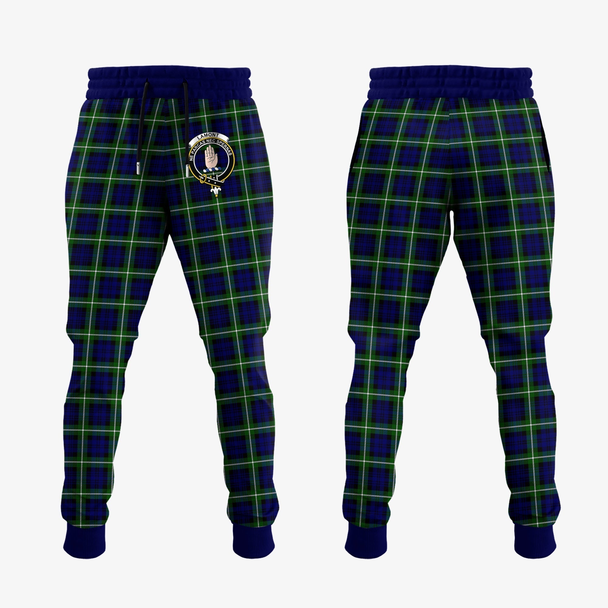 Clan Lamont Modern Tartan Crest Jogger Sweatpants HK10 Clan Lamont Tartan Today   