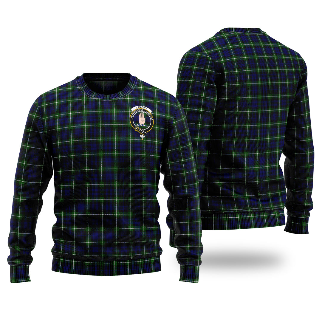 Clan Lamont Modern Tartan Christmas Ugly Sweater MS18 Lamont Modern Tartan Tartan Sweater   