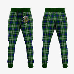 Clan Learmonth Tartan Crest Jogger Sweatpants BG73 Clan Learmonth Tartan Today   
