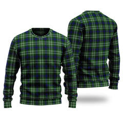 Clan Learmonth Tartan Christmas Ugly Sweater RL42 Learmonth Tartan Tartan Sweater   