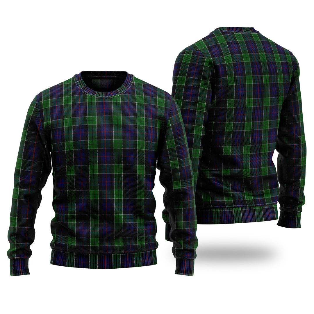 Clan Leslie Hunting Tartan Christmas Ugly Sweater BG77 Leslie Hunting Tartan Tartan Sweater   