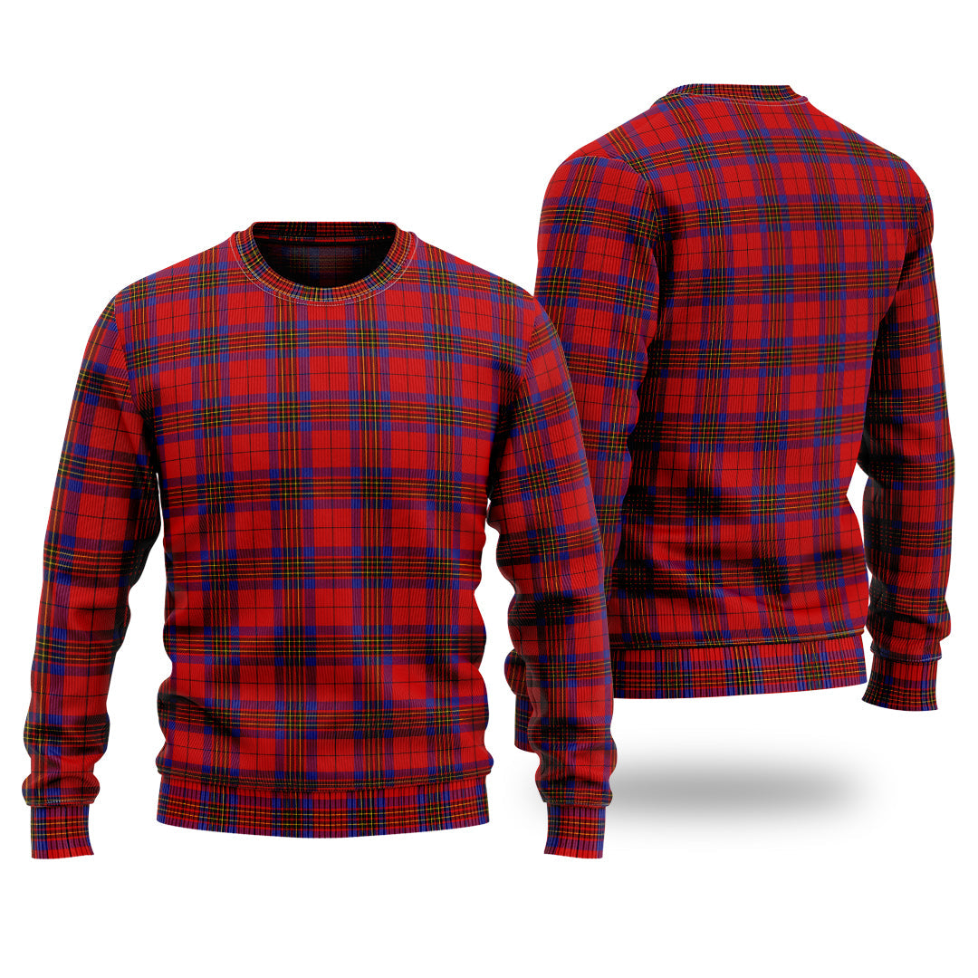 Clan Leslie Modern Tartan Christmas Ugly Sweater SE45 Leslie Modern Tartan Tartan Sweater   