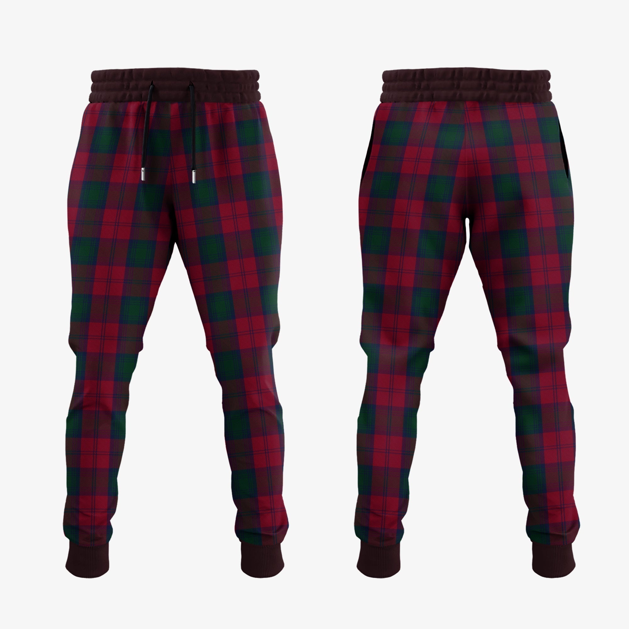 Clan Lindsay Tartan Crest Jogger Sweatpants IF34 Clan Lindsay Tartan Today   