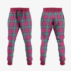 Clan Lindsay Ancient Tartan Crest Jogger Sweatpants WB57 Clan Lindsay Tartan Today   