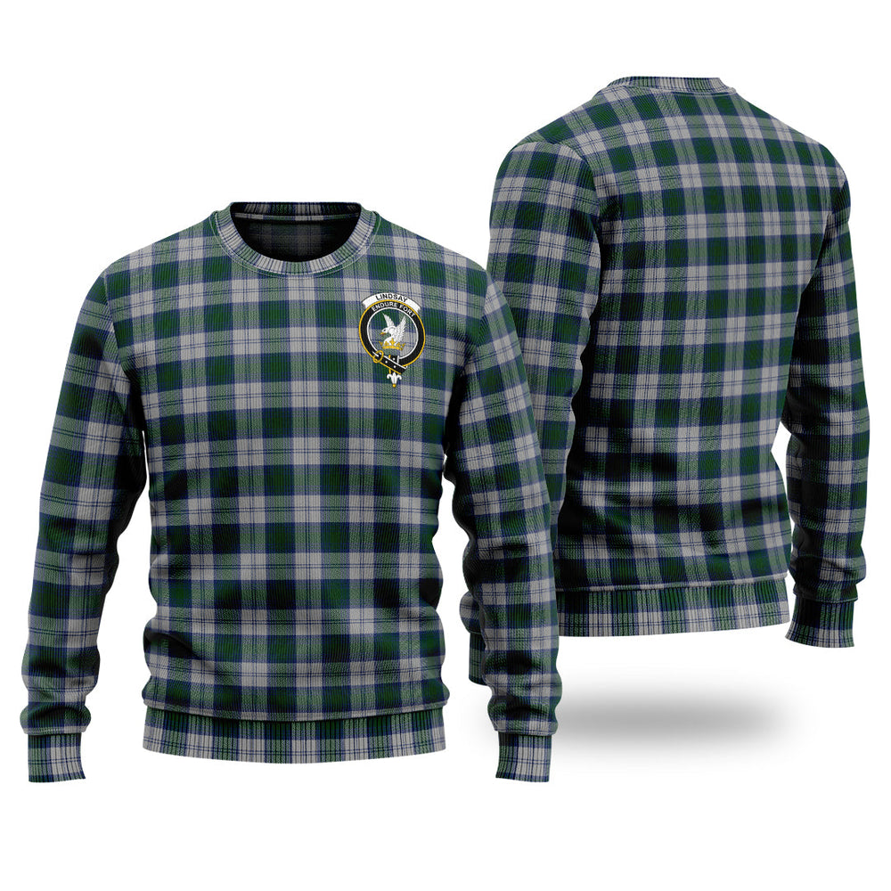 Clan Lindsay Dress Tartan Christmas Ugly Sweater OA40 Lindsay Dress Tartan Tartan Sweater   
