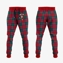 Clan Lindsay Modern Tartan Crest Jogger Sweatpants DN67 Clan Lindsay Tartan Today   