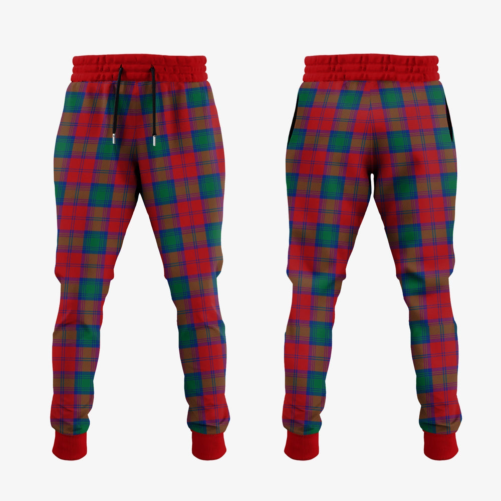 Clan Lindsay Modern Tartan Crest Jogger Sweatpants DN67 Clan Lindsay Tartan Today   