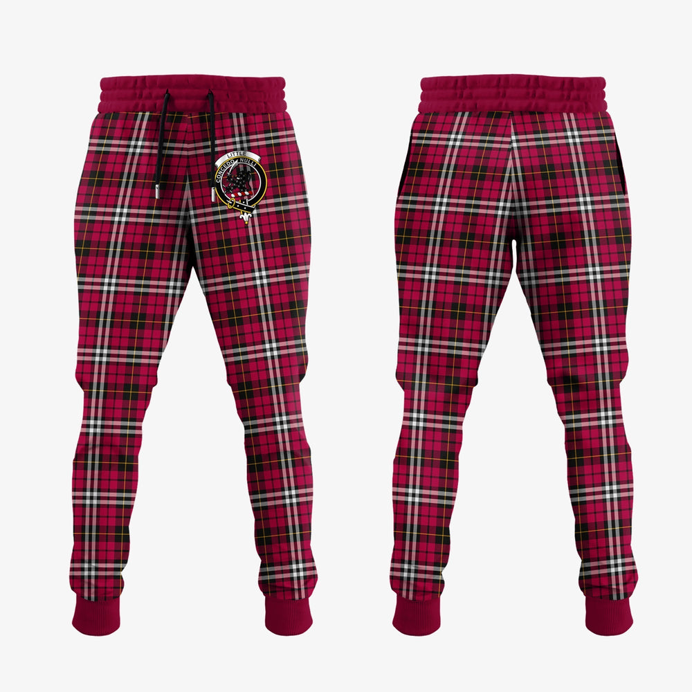 Clan Little Tartan Crest Jogger Sweatpants FP70 Clan Little Tartan Today   