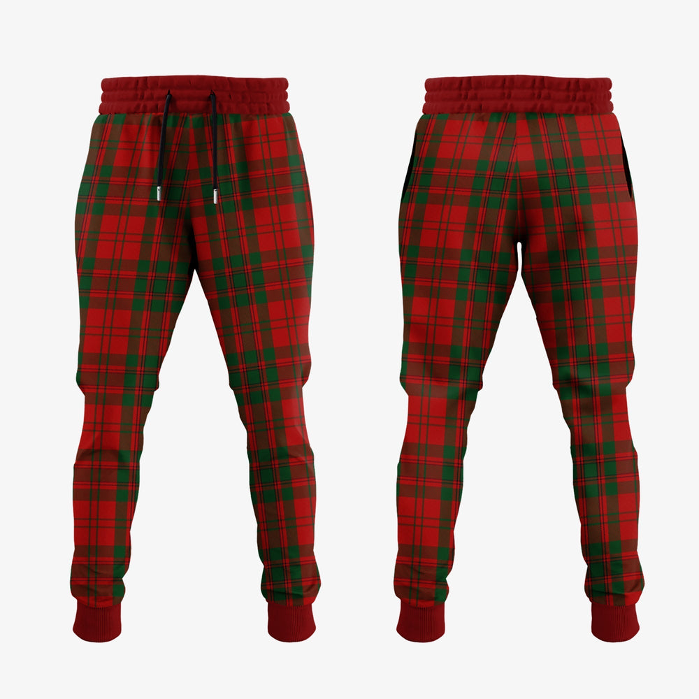 Clan Livingston Tartan Crest Jogger Sweatpants QJ12  Tartan Today   