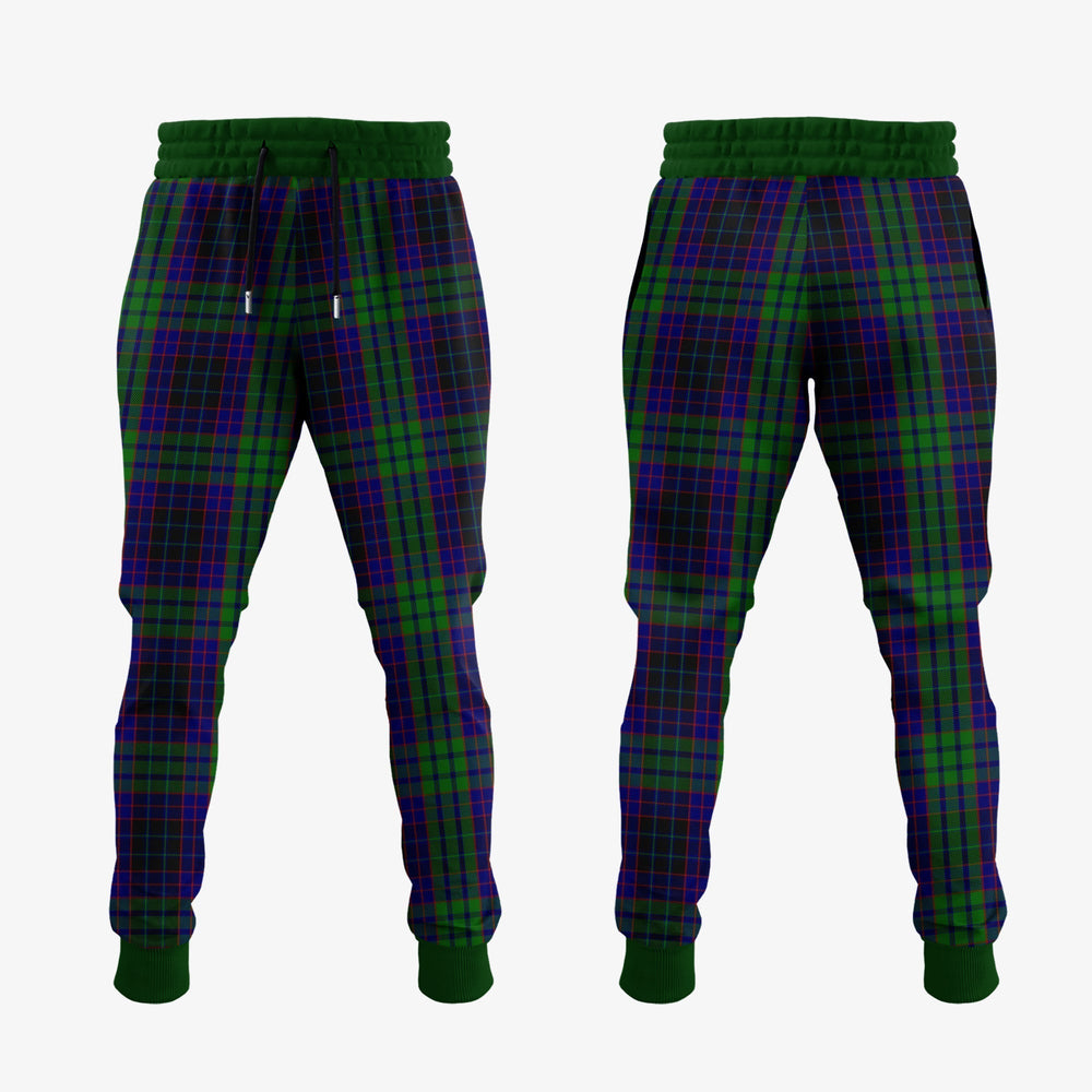 Clan Lumsden Green Tartan Crest Jogger Sweatpants GS60 Clan Lumsden Tartan Today   
